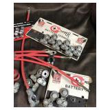 Battery terminal and wires lot
