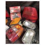 Assorted lights and light covers