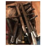 Release bearing arms