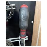 Assorted clamps lot with rack