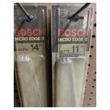 7- Bosch 11" 14" wiper blades
