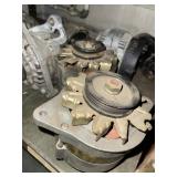 Assorted alternators marked good shelf all one