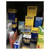 Oil filters shelf lot