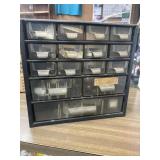 Auto bulbs assorted lot in organizer call mom