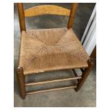 Straight back chair 15" to seat