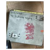 Control module mass air flow sensor radio Subaru