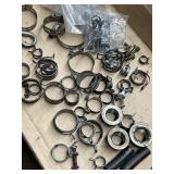 Clamps lot