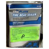 Assorted fluids partially full