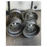 4 cragar wheels one missing center cap