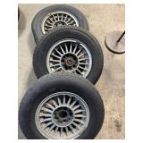 bmw wheels non matching tires 205/70/14