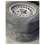 Bmw wheel and tire 195/70/r14 has dry rot