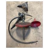 Grease pump and funnel lot