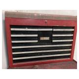 Sears Craftsman toolbox on wheels 58"t 27w 18"d