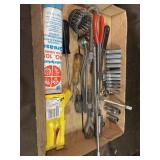 Snap on sockets, cornwell extension, pliers