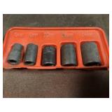 1/4 drive Blue point metric set 6, 8, 10, 12,14
