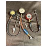 Bluepoint air gauge Moroso air gauge Napa tire