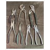 Channel lock brand alloy PEXTO Pliers grouping