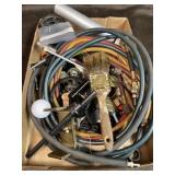 Assorted hardware lot and coolant hoses