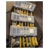 Storage organizer with contents