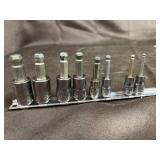 Snap on organizer w/ snap on Allen socket