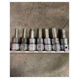 Snap on short hex  scokets 3/8 drive