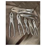 Dunlap Sears channel lock brand vice grips Bren