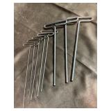 T hex wrenches