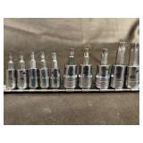 Snap on star bits 1/4-3/8 drive