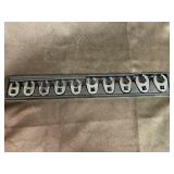 Snap on 10 pc 3/8" Drive 6-Point Metric Flank
