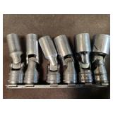 Snap on swivel sockets metric 3/8 drive 6pt