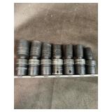 Snap on swivel socket 3/8 drive six point