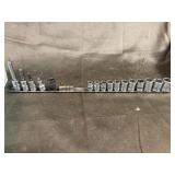 Snap on shallow sockets 3/8 drive metric 6 pt and