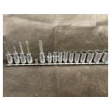 Snap on 1/4 drive 12 pt And hex bits