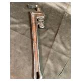 Heavy duty rigid 18" pipe wrench