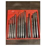 Snap on chisel punch set