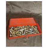 Snap on box with fittings