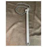 Blue point 15" CHAIN PIPE WRENCH 24" CHAIN MADE