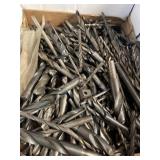 Large lot of drill bits