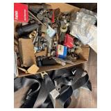 Seat belts and fittings lot