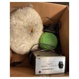 Buffing pad 12v power supply