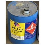 Blue can of fluids no shipping  1/2 full