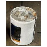 White can of fluids no shipping  1/2 full