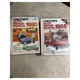 Chilton repair manuals 1980& 1985