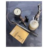 Injection nozzle tester parts