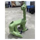 Papier-Mï¿½chï¿½ Dinosaur Bench