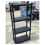 Plastic 4 Tier Shelf