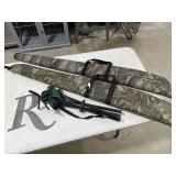 2 Camo Gun Cases / Camp Stool / Metal R