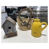 Bird House / Pitcher / Purse
