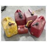 5 Gas Jugs
