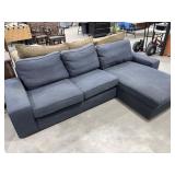 Blue Couch w/ Chaise